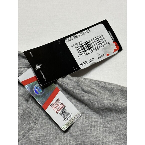 Arizona State Sun Devils Adidas Short Sleeve Shirt Grey Womens Medium NWT New - Picture 6 of 8